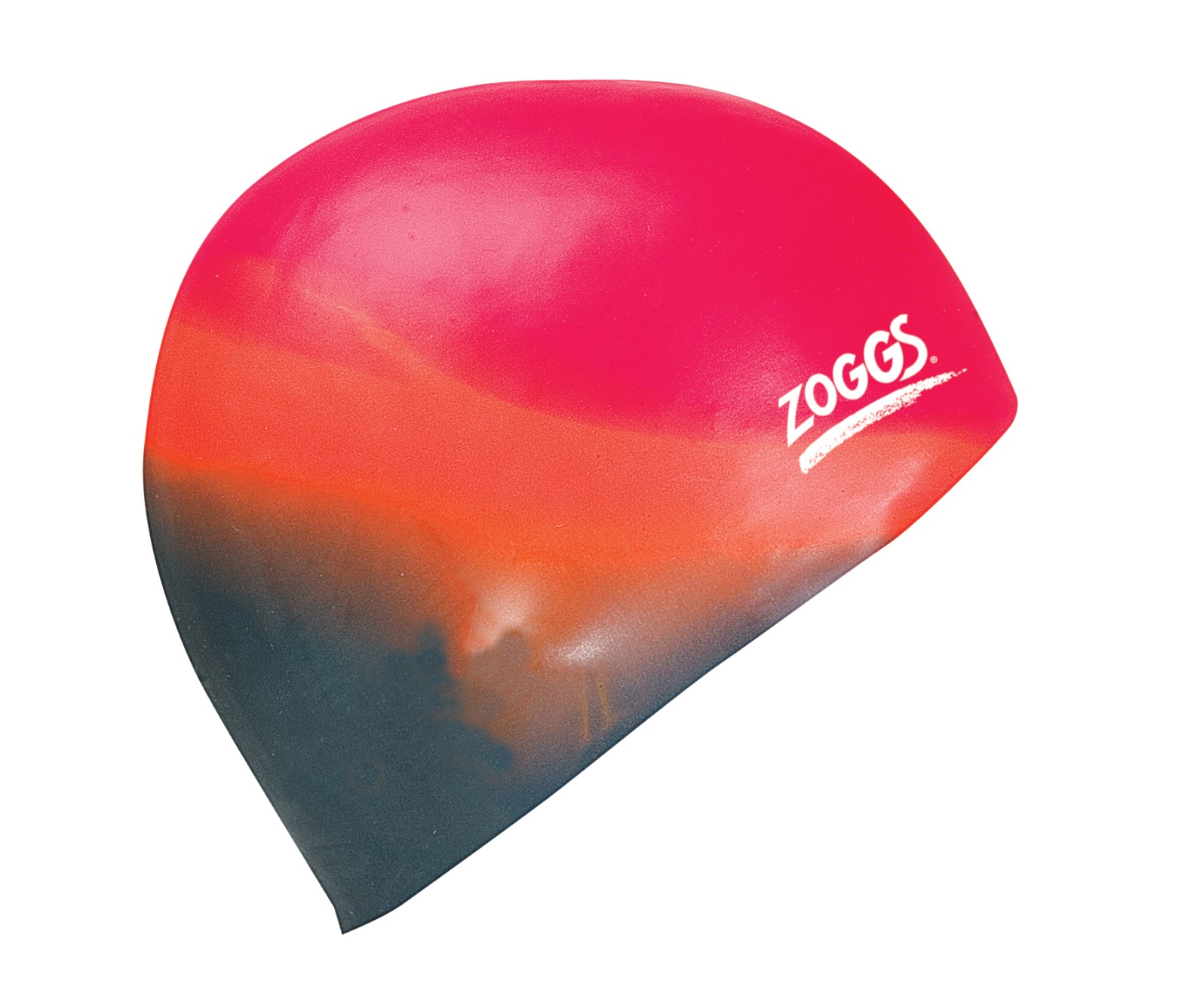 Zoggs Multi Colour Silicone úszósapka, szürke-narancs-pink