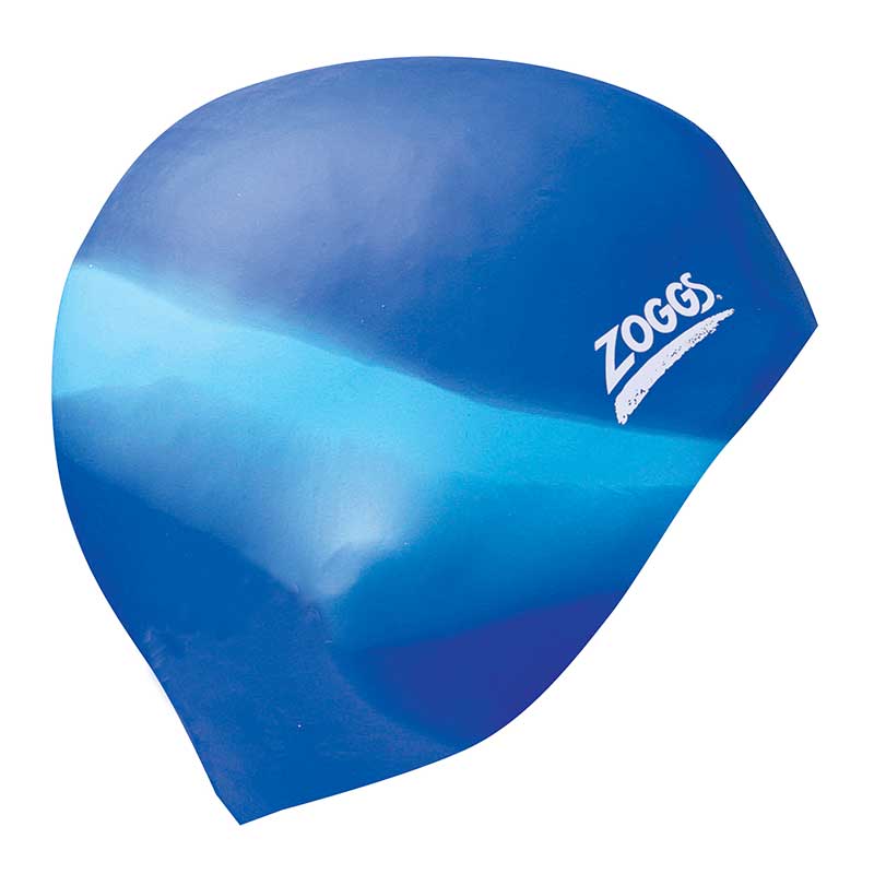 Zoggs Multi Colour Silicone úszósapka, s.kék-v.kék