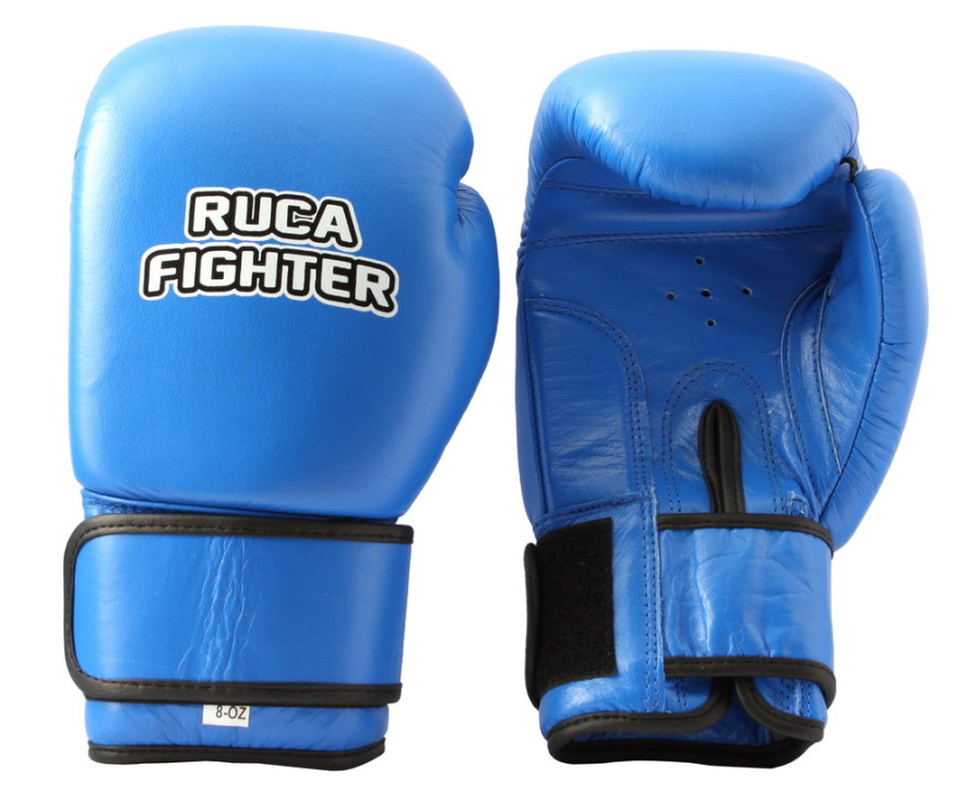 Ruca Fight bokszkesztyű, 10 unciás, kék színű