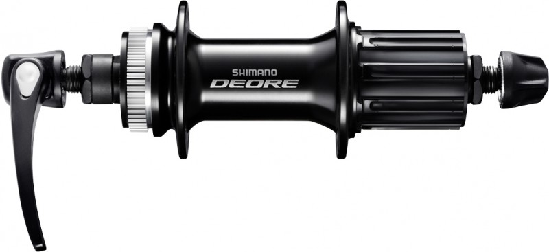 Shimano hátsó agy, Deore FH-M6000 kazettás, tárcsafékes, fekete