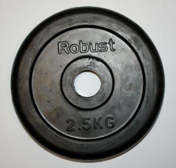 Tárcsasúly, gumírozott 2,5 kg 1.Kép