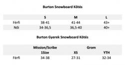 Burton Infidel snowboard kötés, hydro 3.Kép