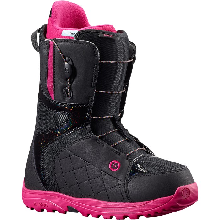 Burton Mint snowboard cipő, black-pink
