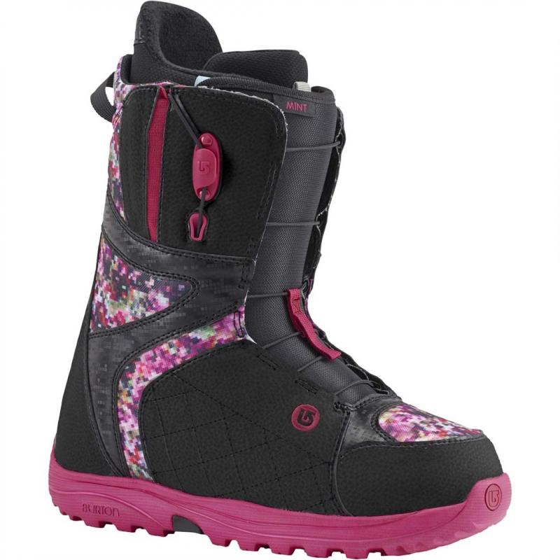Burton Mint snowboard cipő, black-floral