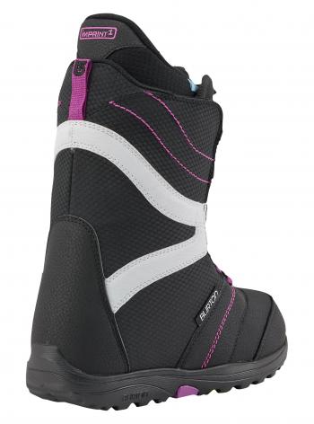 Burton Coco snowboard cipő, black-purple 2.Kép