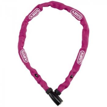 4804K kulcsos kerékpárzár, 75 cm, pink 1.Kép