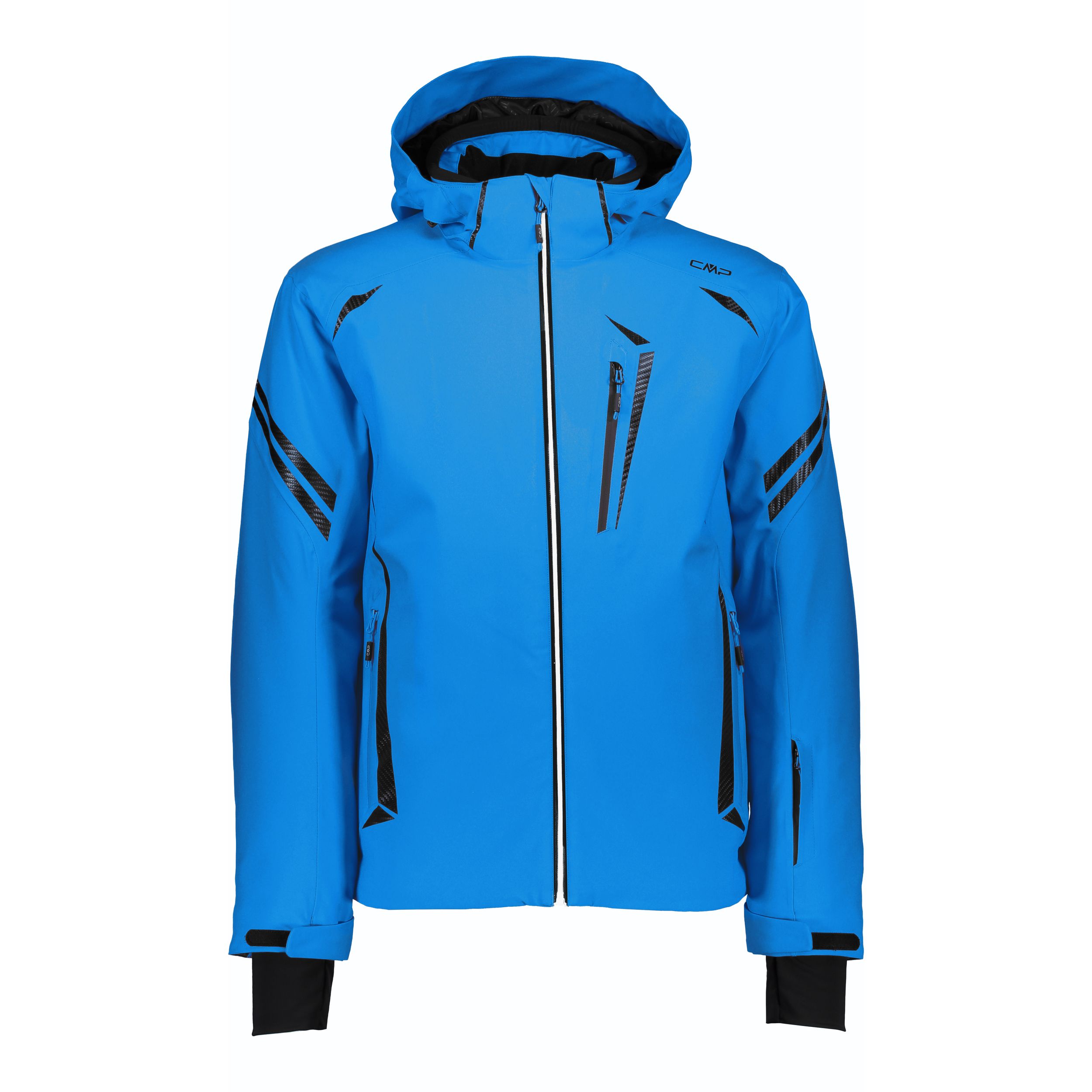 CMP Man Jacket Zip Hood 1417 férfi síkabát, river-kék