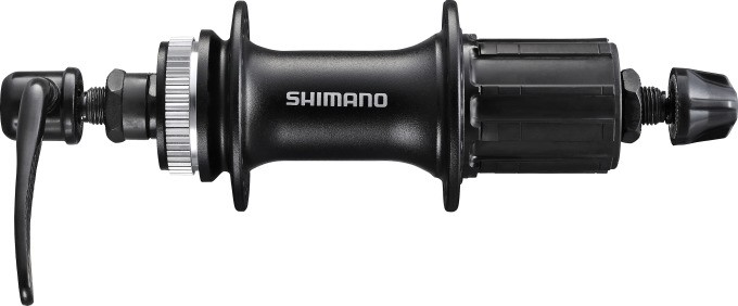 Shimano hátsó agy, Acera FH-3050 kazettás, tárcsafékes, fekete