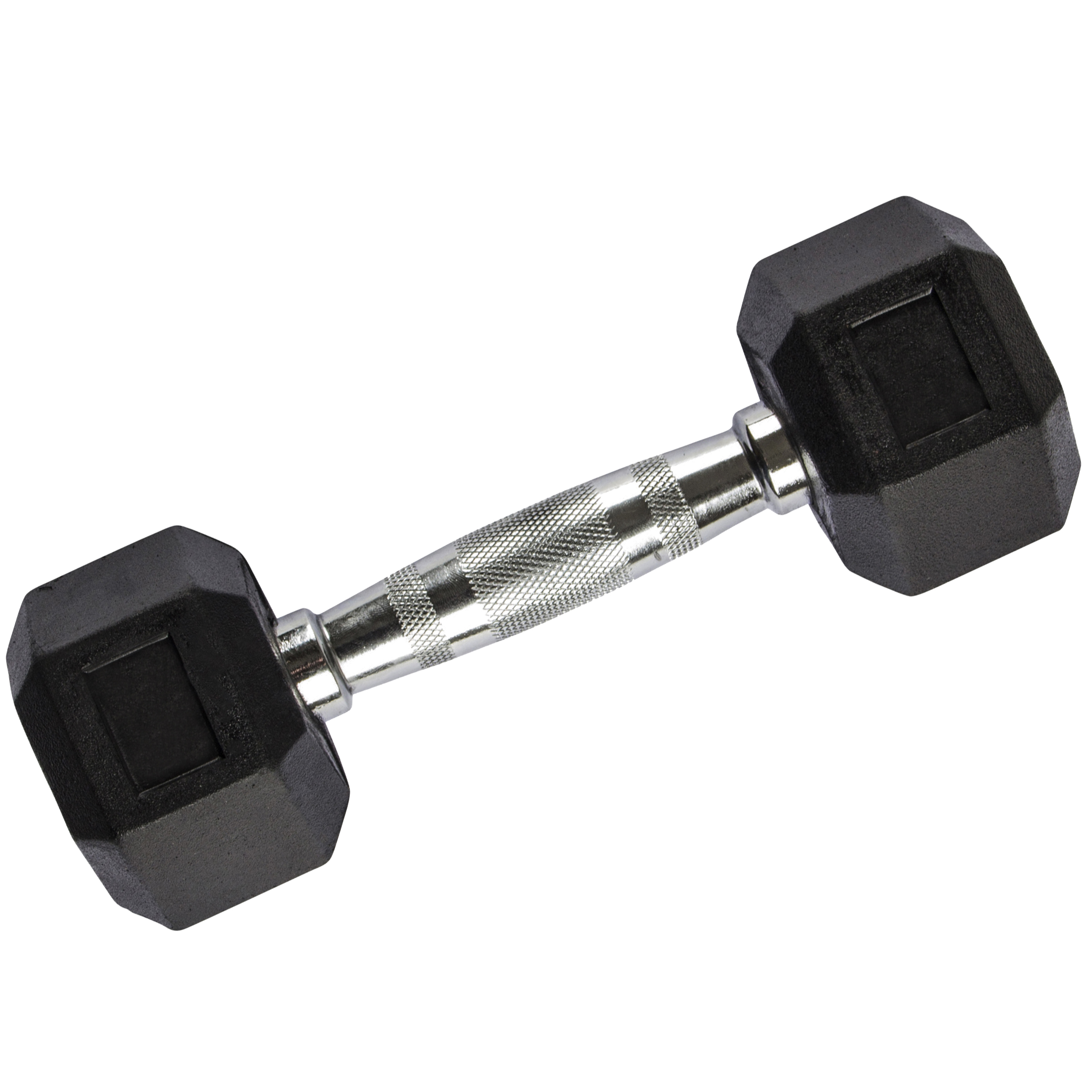 Egykezes súlyzó hexa 1X7 kg, gumi bevonat