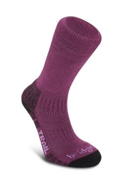 Trail WoolFusion női túrazokni, berry 1.Kép