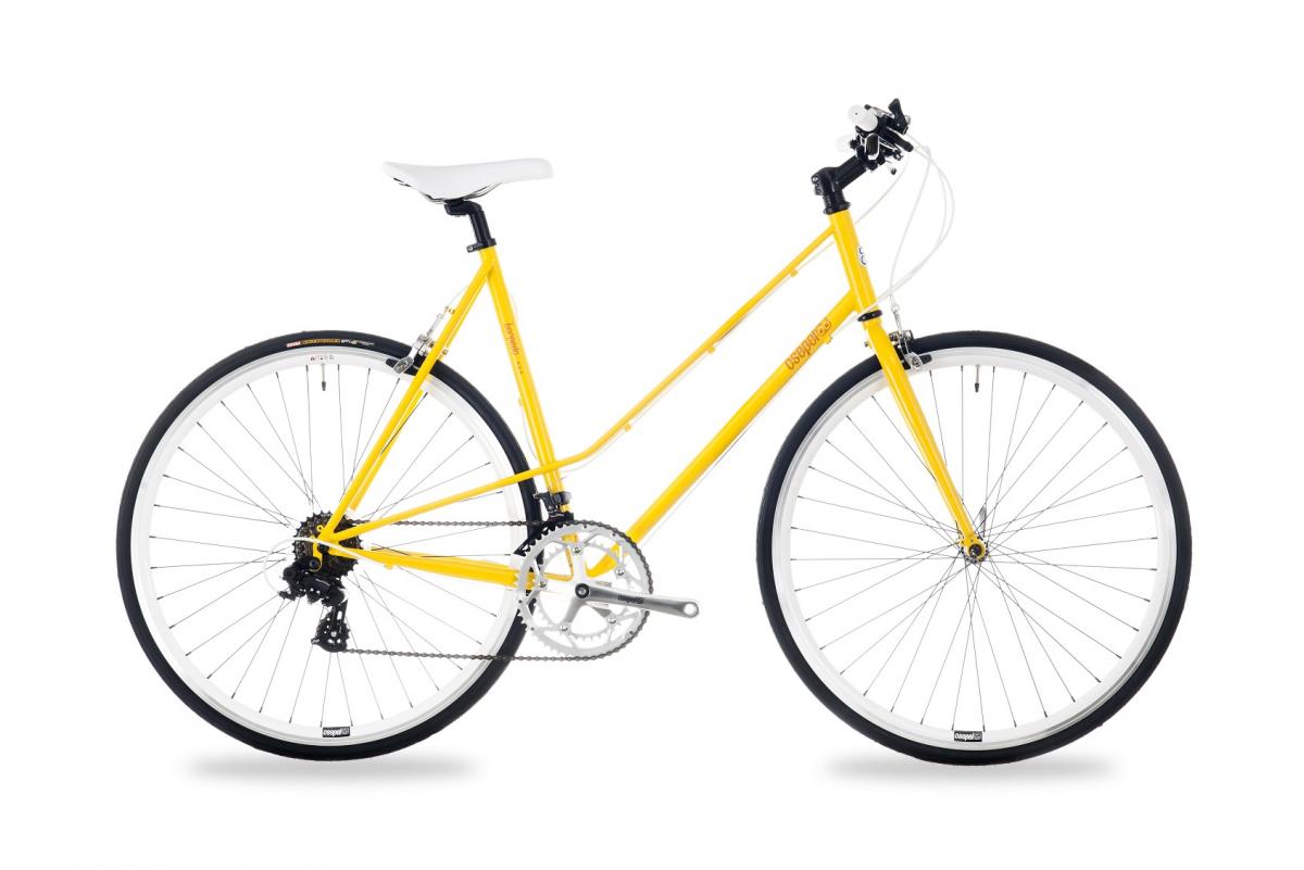 Csepel Torpedo 3* női kerékpár, sárga