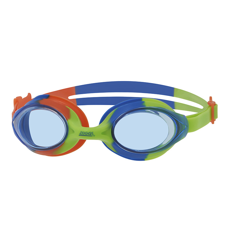 Zoggs Bondi Junior úszószemüveg, zöld-kék-narancs