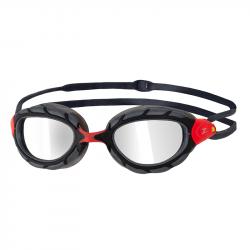 Zoggs Predator Titanium úszószemüveg, piros Kép