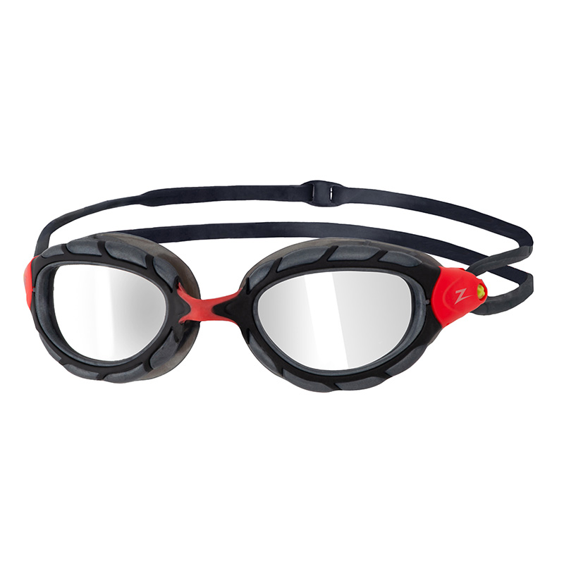 Zoggs Predator Titanium úszószemüveg, piros