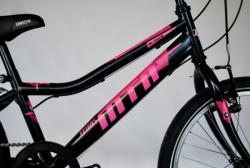 Trans Montana MTB Kid kerékpár 20", fekete-pink, 12 seb. 2.Kép