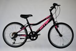 MTB Kid kerékpár 20&quot;, fekete-pink Kép