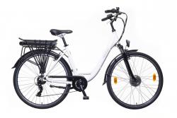 Lido női E-Bike, fehér-barna Kép