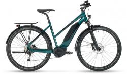 2023 E-4X TOUR elektromos női trekking kerékpár, glazed green Kép