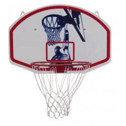 kosárlabda palánk gyűrűvel, hálóval Kép