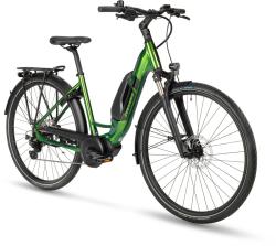 2023 E-Bormio elektromos LS trekking kerékpár, metallic green 2.Kép