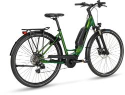 2023 E-Bormio elektromos LS trekking kerékpár, metallic green 3.Kép