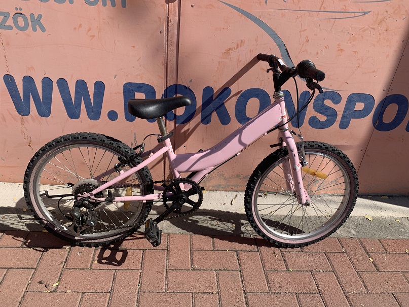 Használt 20"-as MTB lány gyermek kerékpár, pink