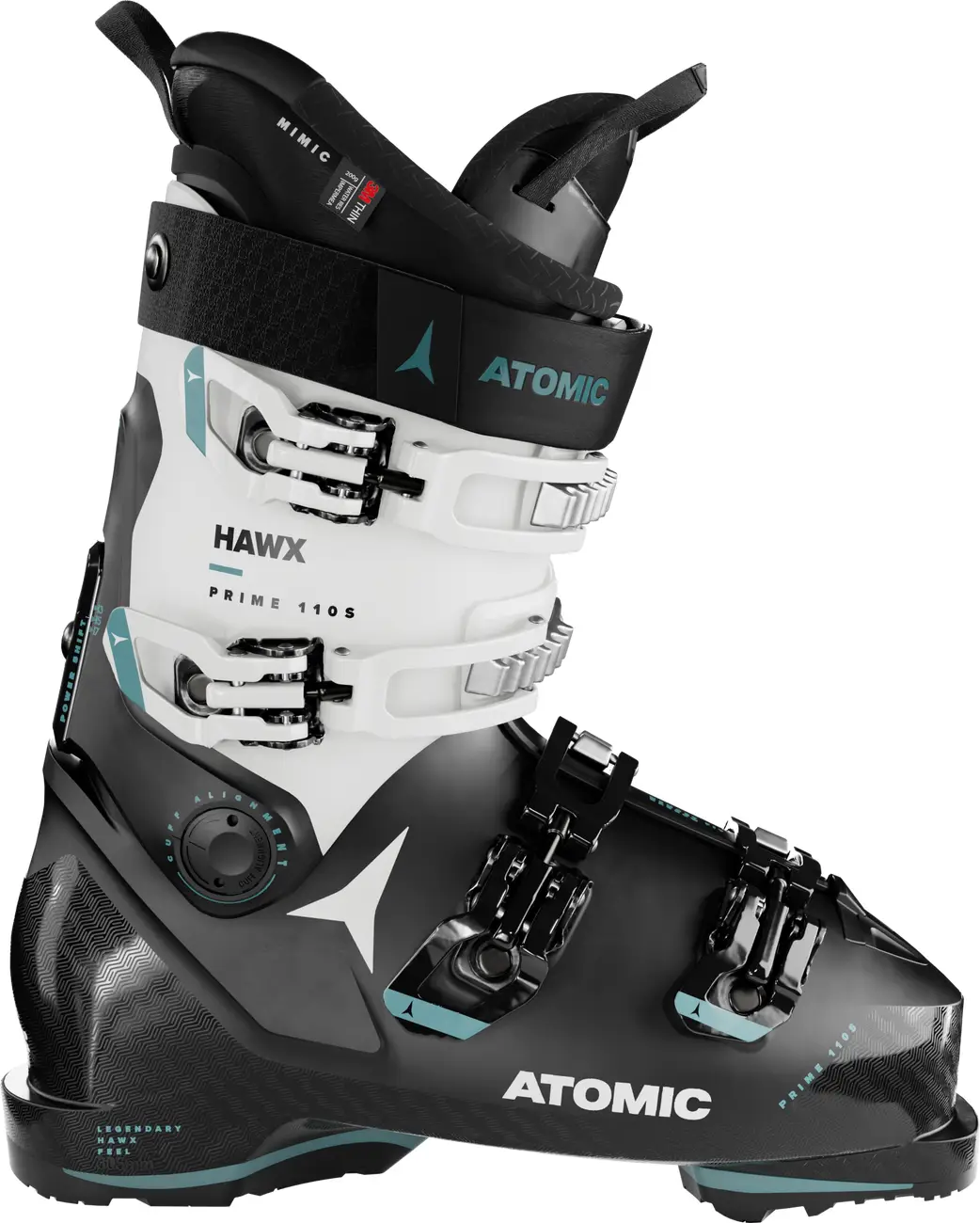 Hawx Prime 110 S GW sícipő, black-white-teal blue 2023/2024