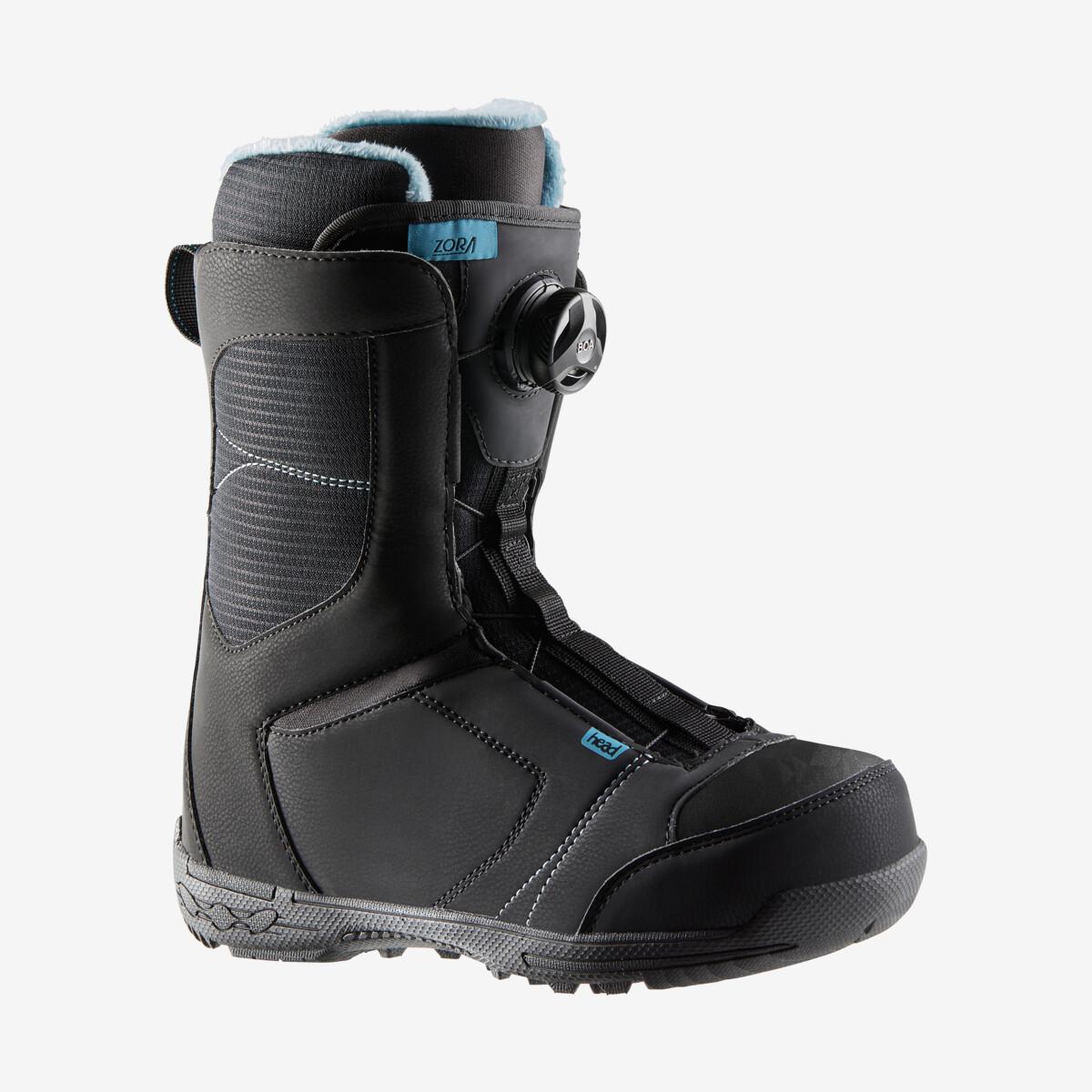 Zora Boa női snowboard cipő, black-blue