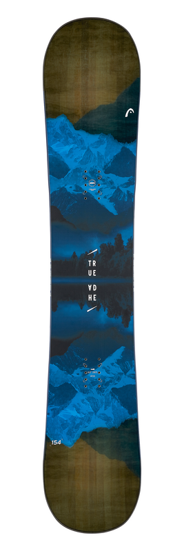 True 2.0 snowboard, blue 2023/2024