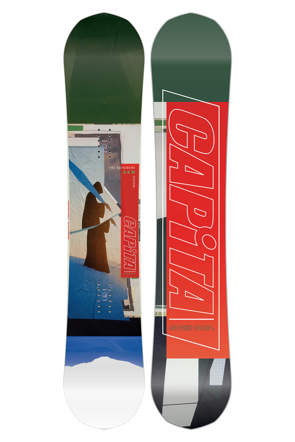 Capita Outsiders snowboard 156 Wide, 2023/2024