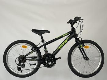 MTB Kid kerékpár 20&quot;, fekete-zöld, 12 seb. Kép