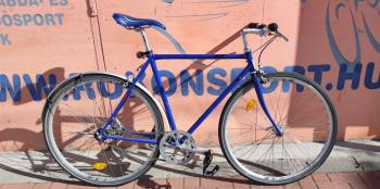 Használt 28&quot;-as Singlespeed kerékpár, kék Kép