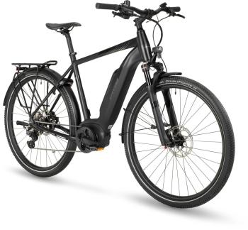 2024 E-6 X Tour elektromos ffi trekking kerékpár, stealth black 2.Kép