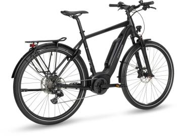 2024 E-6 X Tour elektromos ffi trekking kerékpár, stealth black 3.Kép