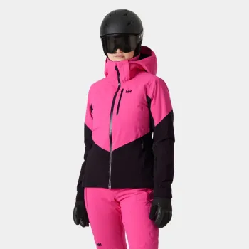 Alphelia Women Ski Jacket, dragon fruit black 2.Kép