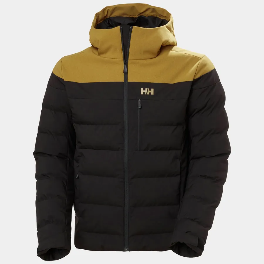 Bossanova Puffy Ski Jacket, lynx heathe black