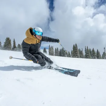 Bossanova Puffy Ski Jacket, lynx heathe black 3.Kép