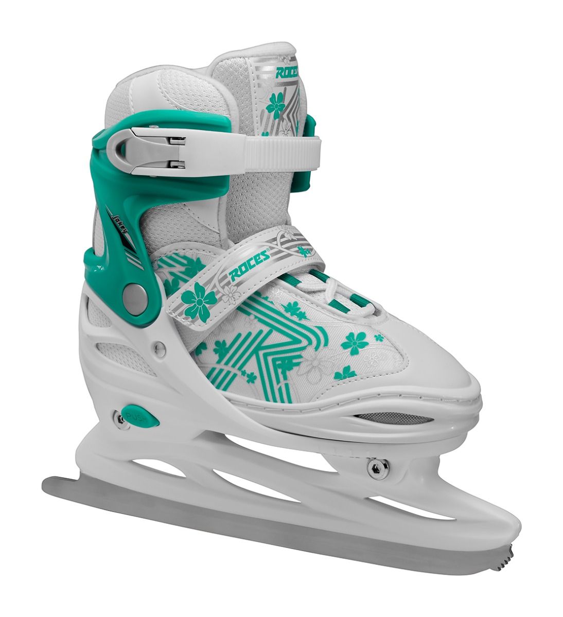 Jokey Ice Girl 3.0 állítható jégkorcsolya, white-turquoise