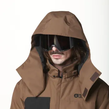 Owenn Jkt si-és snowboard kabát, cocoa brown 6.Kép