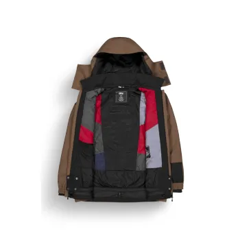 Owenn Jkt si-és snowboard kabát, cocoa brown 7.Kép