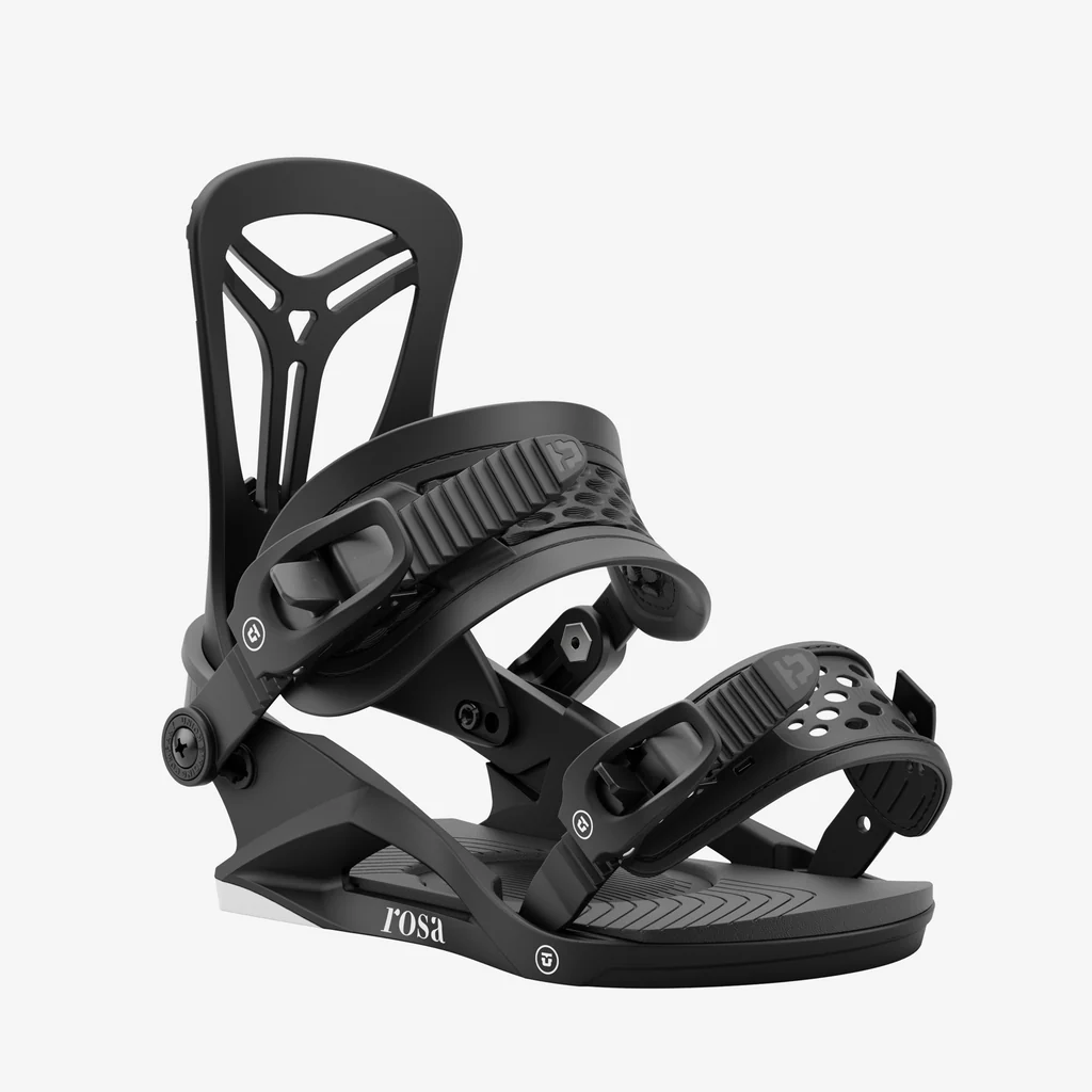 Rosa snowboard kötés, black 2024/2025