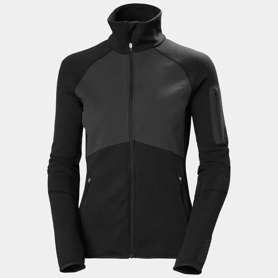 LIFA Merino Jacket női sípulóver, black