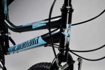 MTB 1.0 női kerékpár 26", fekete-kék 4.Kép