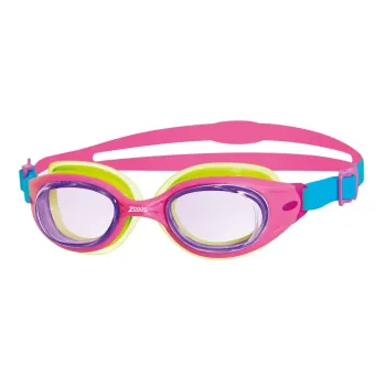 Zoggs Little Sonic Air Kid úszószemüveg, pink-green-purple tinted Kép