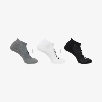 Everyday LOW 3Pack zokni, black/white/grey