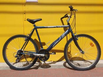 Használt 26&quot;-os Hauser Tense MTB kerékpár, grafit-kék Kép