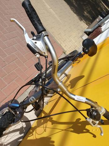 Használt 26"-os Hauser Tense MTB kerékpár, grafit-kék 3.Kép