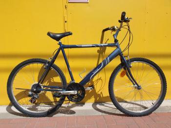 Használt 26&quot;-os Hauser Tense MTB kerékpár, grafit-kék Kép