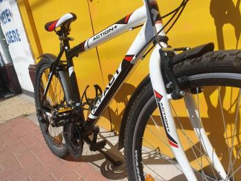 Használt 26"-os X-Fact Action MTB kerékpár, fehér-fekete 2.Kép