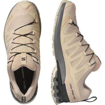 XA PRO 3D V9 GTX terepfutó cipő, oxford tan/castlerock/black 9.Kép